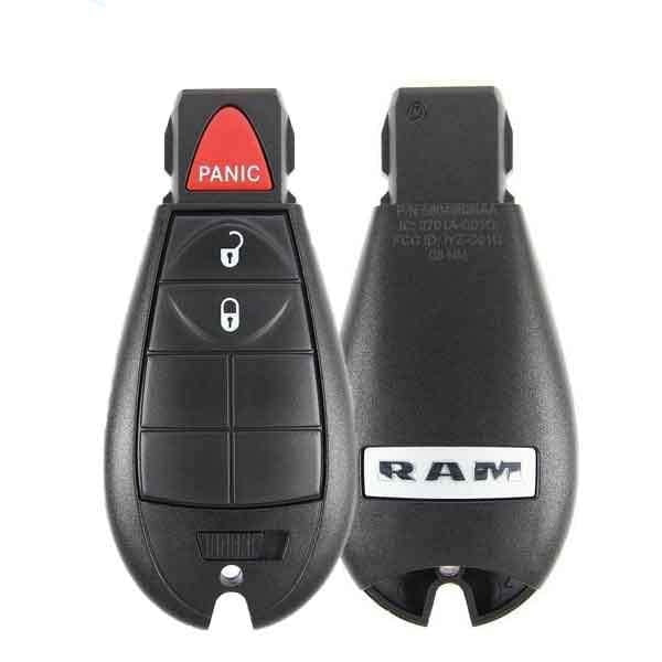 2009-2020 Dodge / Ram / 3/4-Button Fobik / PN: 68044908AA / M3N5WY783X / IYZ-C01C / OEM REFURB 2009-2020 Dodge / Ram / 3/4-Button Fobik / PN: 68044908AA / M3N5WY783X / IYZ-C01C / OEM REFURB
